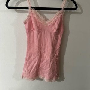 (HOLLISTER) pink tank top